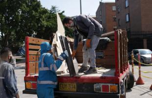 Con Juntos Limpiamos Bogotá se han recogido más de 120 toneladas de residuos de gran tamaño en Suba