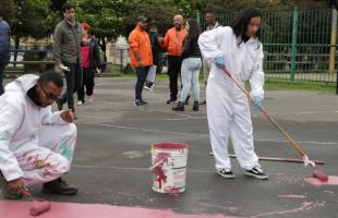 La Limpiatón se tomó las calles de Bogotá