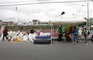 Juntos Limpiamos Bogotá recogió 58 toneladas de residuos voluminosos en Tunjuelito