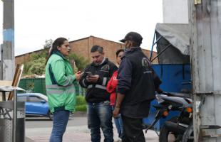 Capacitación recicladores. UAESP. Bogotá. 