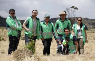 Seguimos plantando árboles en Mochuelo