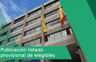 Publicación listado provisional de elegibles