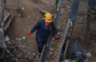 El aprovechamiento de los RCD reduce la llegada de estos al Parque de Innovación Doña Juana.