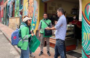 Campaña No Sea Mugre con Bogotá llegó hasta el Centro Histórico de la capital