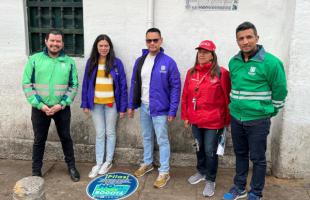 Campaña No Sea Mugre con Bogotá llegó hasta el Centro Histórico de la capital