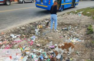 Con jornadas de embellecimiento la UAESP invita a cuidar el espacio público de Bogotá