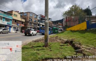 Con jornadas de embellecimiento la UAESP invita a cuidar el espacio público de Bogotá