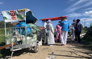 La UAESP participa en intervención a recicladores atrás de La Terminal de Salitre