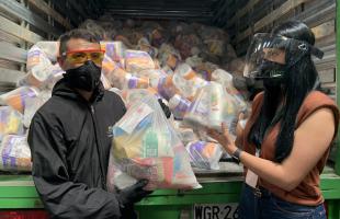La UAESP donó 300 mercados a la población recicladora de Bogotá