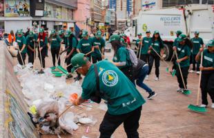 El Escuadrón de la Limpieza llega para que cuidemos y limpiemos a Bogotá entre todos