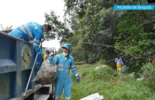 Jornada de limpieza en Usaquén