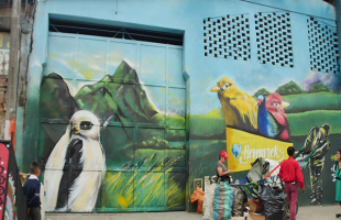 Arte + Reciclaje + Medio Ambiente = La fórmula de la asociación que recupera materiales aprovechables en kennedy