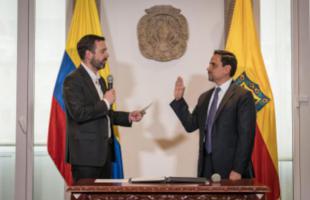 Posesión oficial director de la Unidad Administrativa Especial de Servicios Públicos