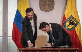 Posesión oficial director de la Unidad Administrativa Especial de Servicios Públicos