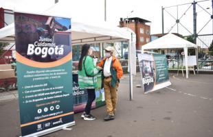 Juntos Cuidamos Bogotá llega a La Candelaria