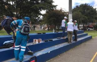Jornada de embellecimiento en el parque Veraguas 