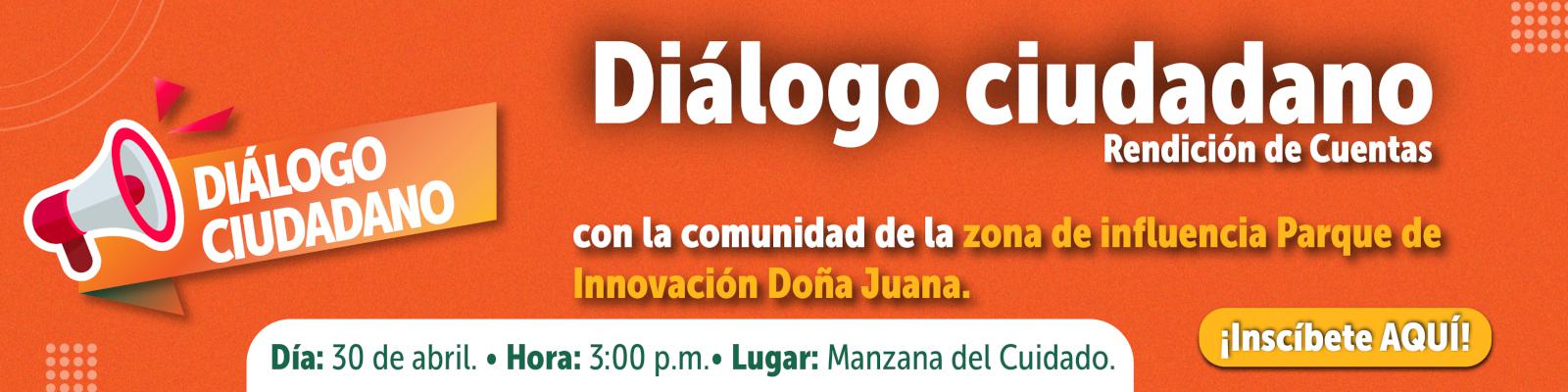 Banner Diálogo Ciudadano Rendición de Cuentas 2024