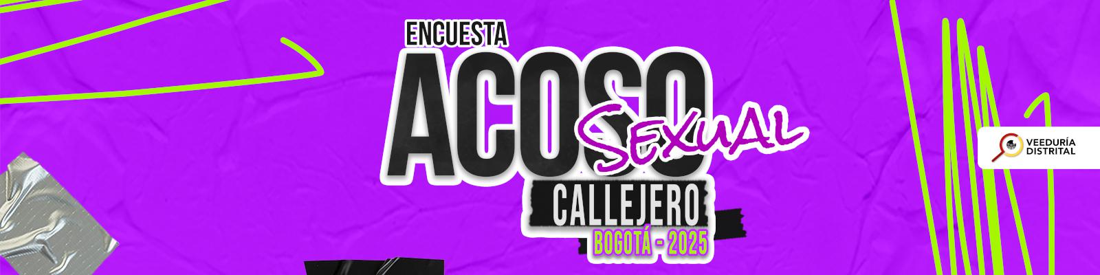 Banner encuesta acoso sexual