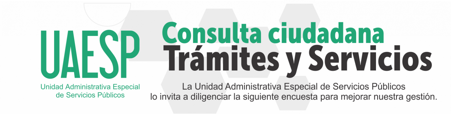 Consulta ciudadana - Trámites y Servicios UAESP